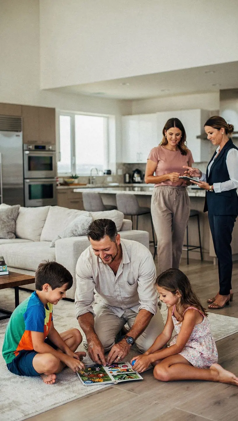 Современная ванная комната с обновленными сантехническими принадлежностями и стильной отделкой.