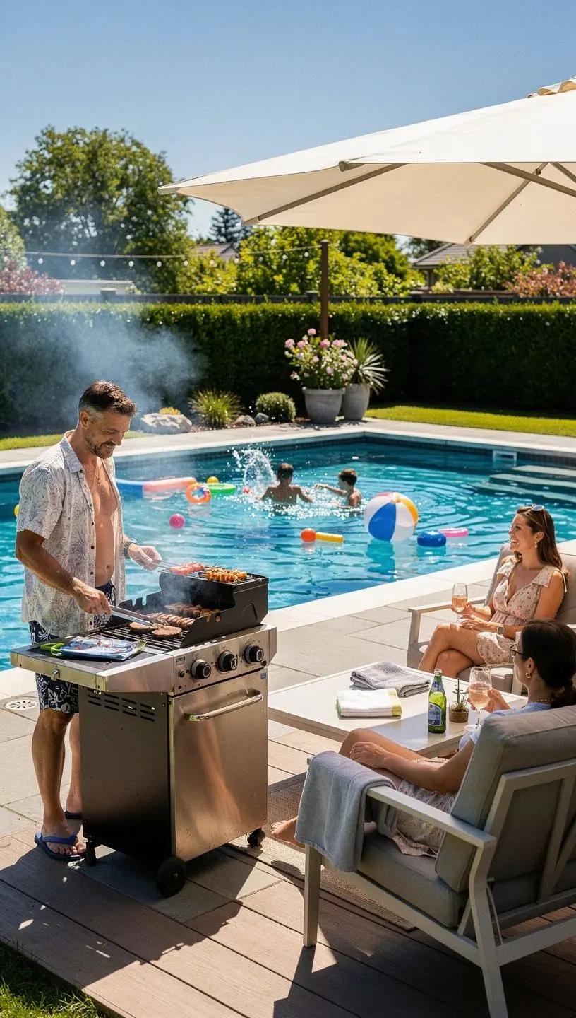 Элегантная ванная комната с обновленной сантехникой и стильной плиткой.