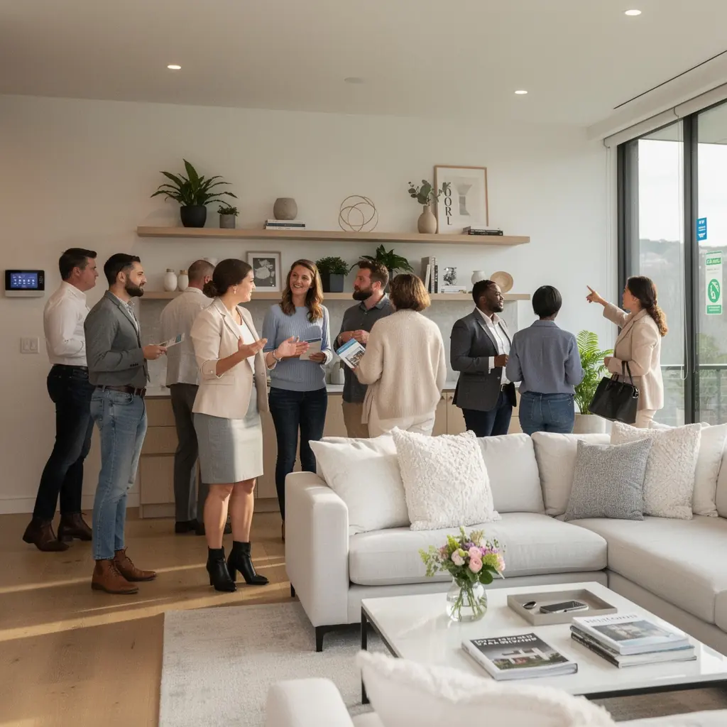 Уютная спальня с минималистичным декором и ярким естественным освещением.